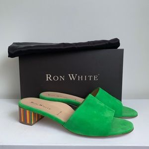 Ron White Esmarie Rainbow Stack Heel Slide